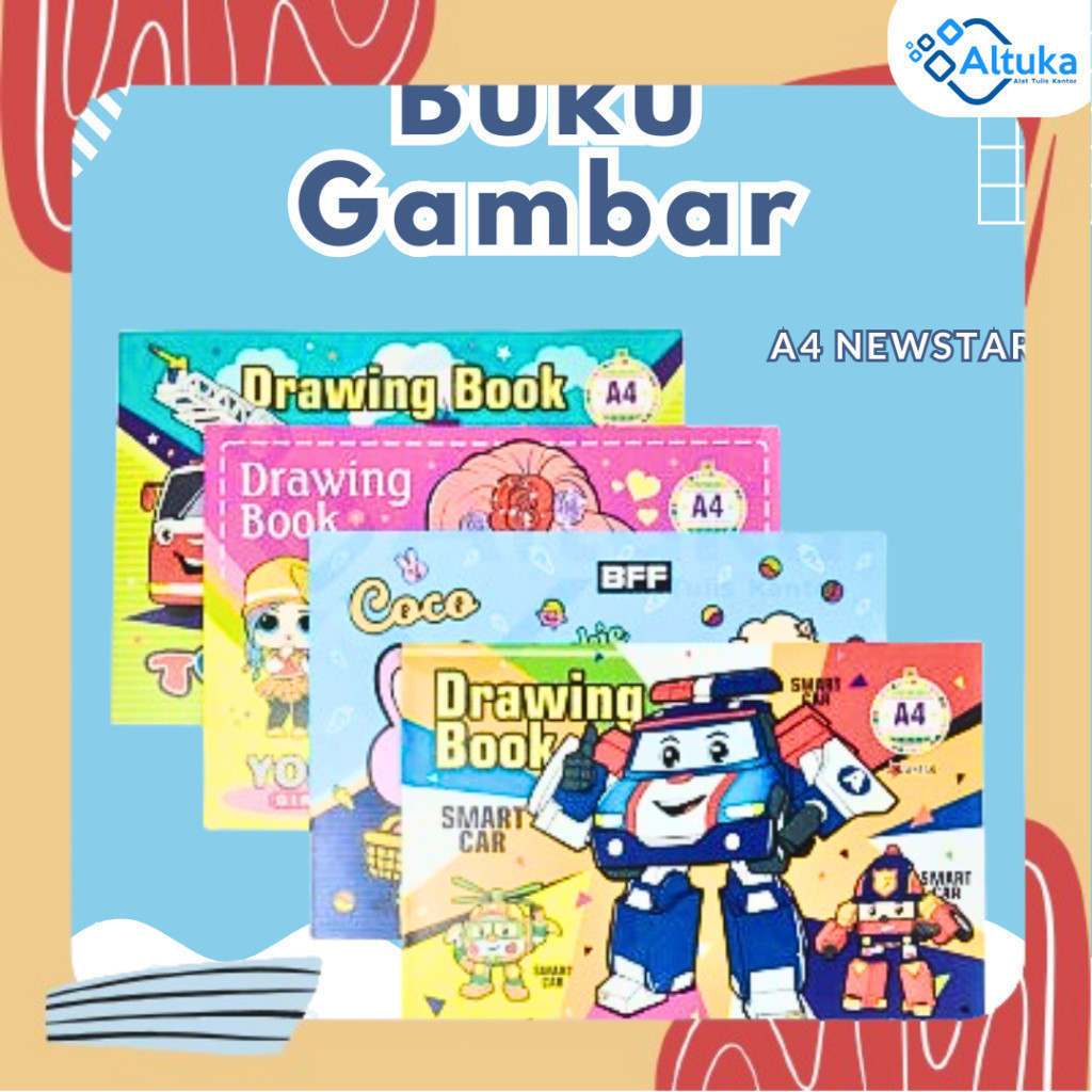 

Buku Gambar / Drawing Book A4 Newstar