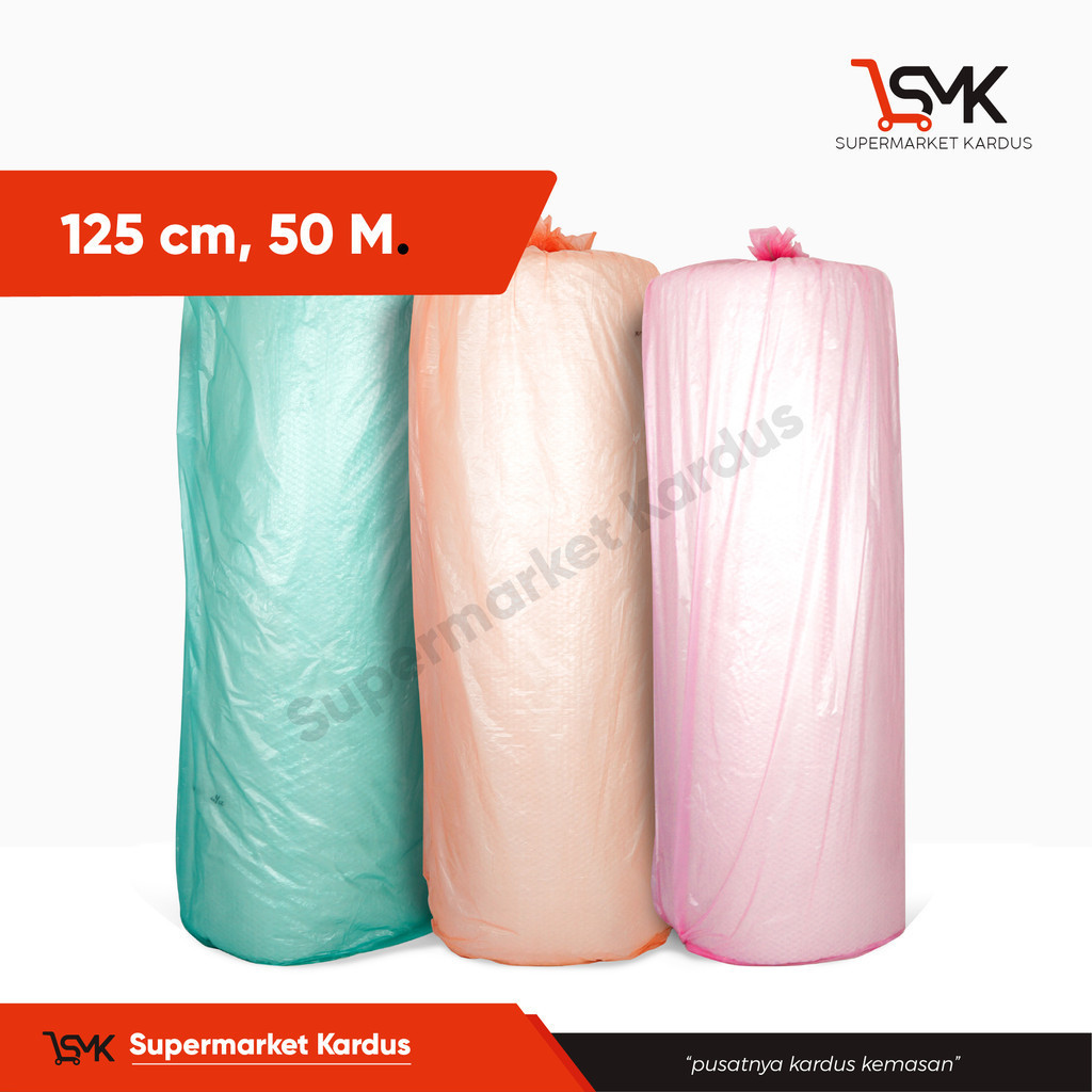 

Bubble Wrap 1 Roll 125CMx50 M (1 Roll) bubblewrap/packing