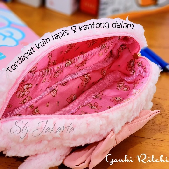 

✨LARIS✨ -Tempat Pensil Kotak pensil Multifungsi Softcase Sanrio Melody Lux - Cinnamoroll