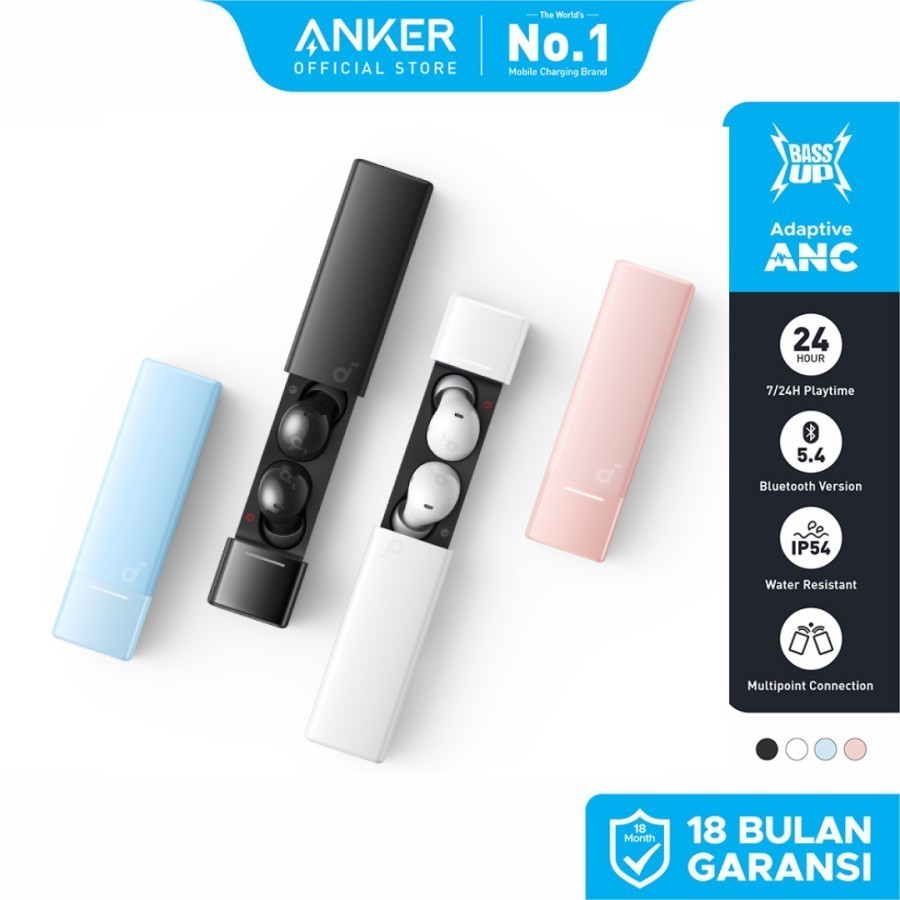 ANKER Soundcore A30i NC TWS A30i NC BT 5.4 - A3958 earbuds airpods LLY