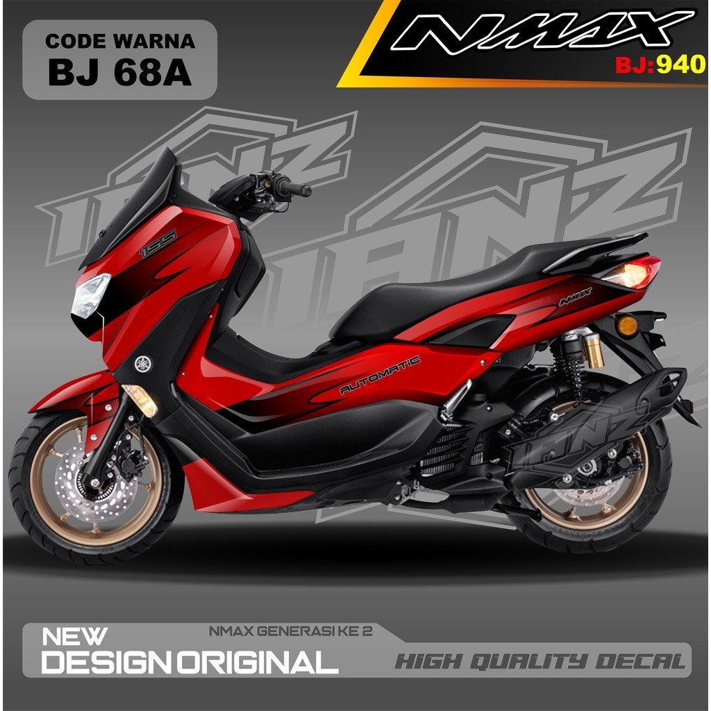 STICKER NMAX FULL BODY MOTOR / DECAL FULL BODY NMAX / DECAL STIKER FULL BODY NMAX / STIKER DECAL NMA