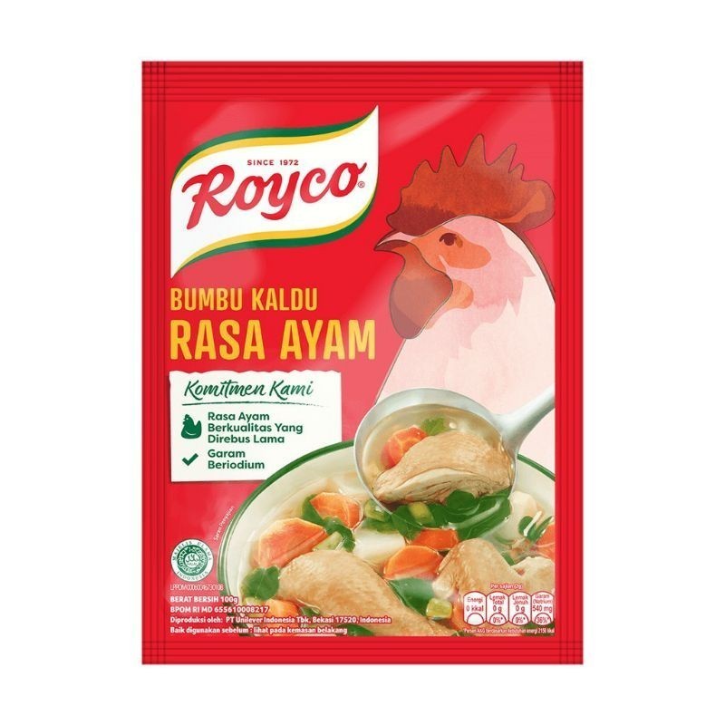 

BNS - READY ROYCO AYAM | KALDU AYAM dan SAPI ROYCO 100g BPOM HALAL | KEMASAN KECIL