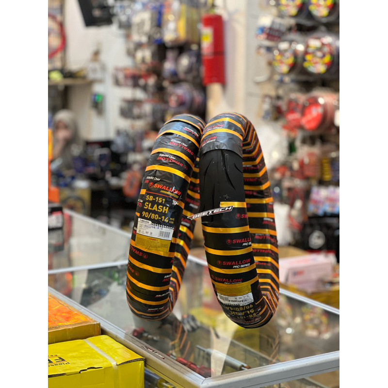 BAN SWALLOW SLASH RING 14 90/80 ORIGINAL