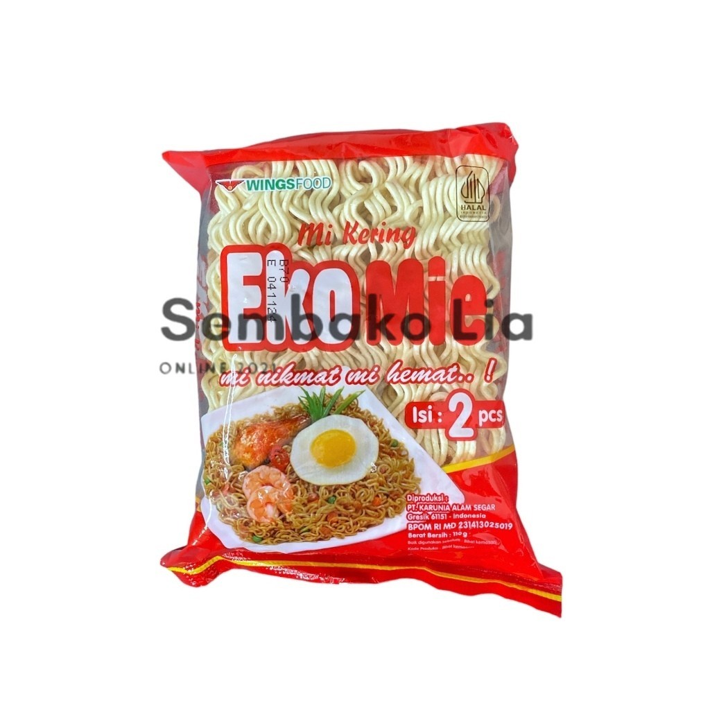 

Mie Kering Eko Mie 1 Pack Isi 2pcs