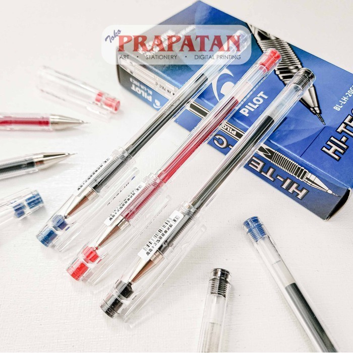 

DS99 Pilot HI-TEC Micro Fine Roller Ball Pen 0.3mm BLLH-20C3 | Pulpen Pena - BLACK