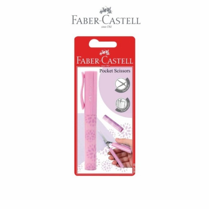 

Faber Castell Pocket Scissors / Gunting Saku