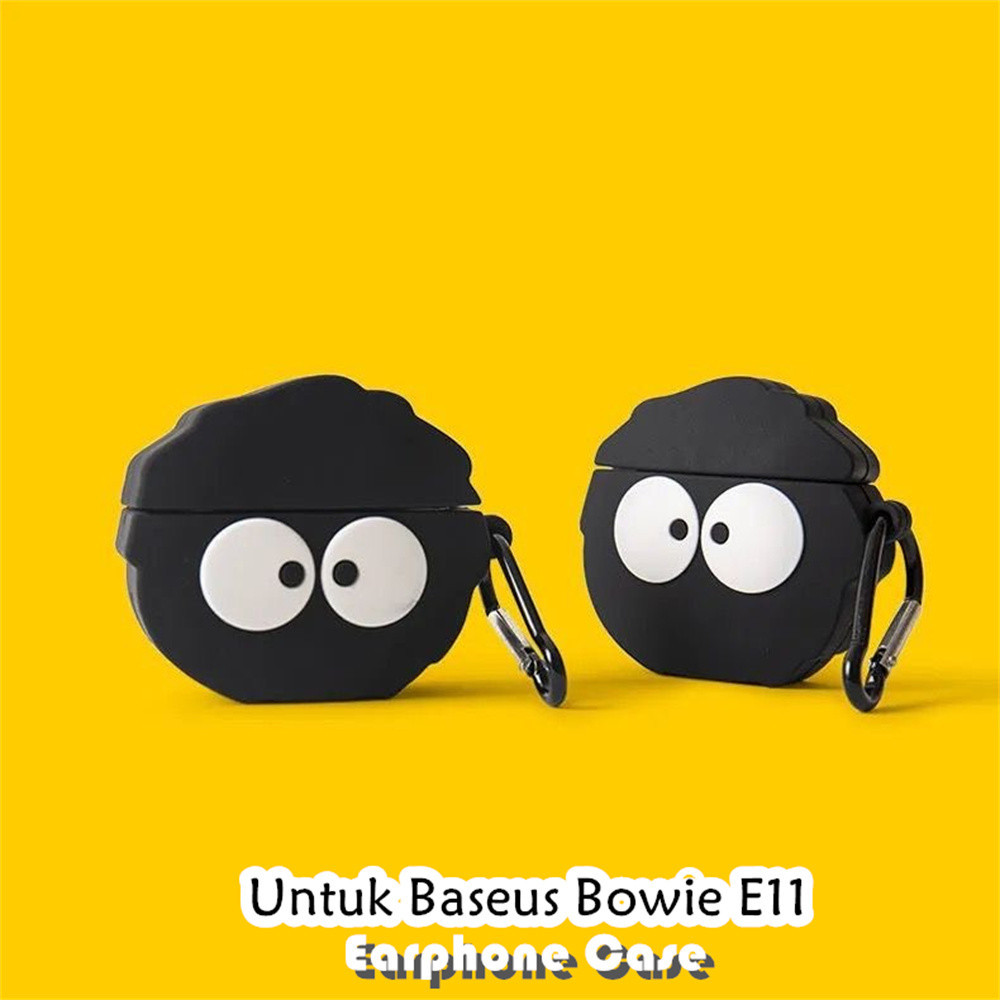 Utility Untuk Baseus Bowie E11 Case Trendi Kartun iSoft Silicone Earphone Case Cover NO.2