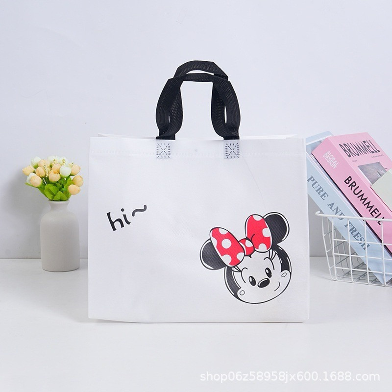 

TAS GIFT BAG HAMPERS / BELANJA / TOTE BAG SPUNBOND KAIN MOTIF PREMIUM KANTONG TAS KADO GIFT