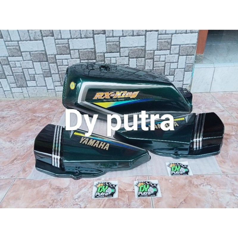 Tangki set box aki rx king 2001 Hijau Botol Kwalitas bagus