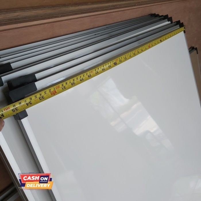 

✨LARIS✨ -whiteboard 90 x 120 nomagnet tatakan spidol full