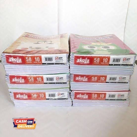 

✨LARIS✨ -buku tulis sidu/sinar dunia skola 58 lembar 1 pak