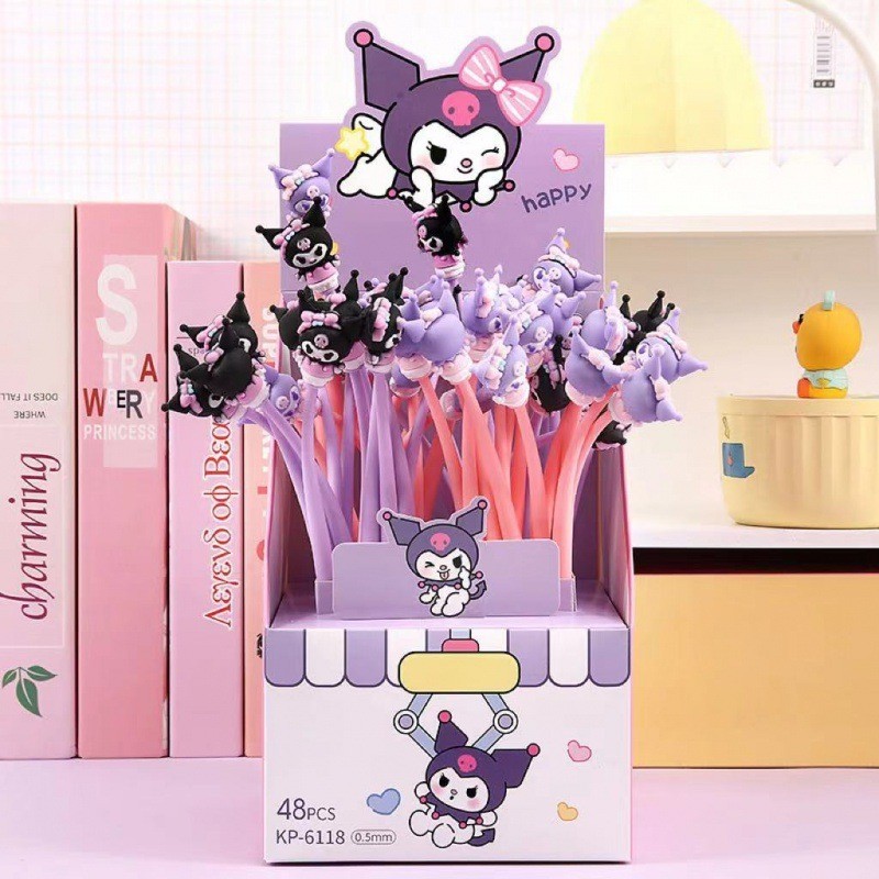 

Pulpen Sanrio Pena goyang silikon Sanrio Unicorn Alat Tulis siswa