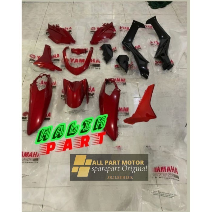 FULL BODY HALUS NMAX OLD 13pcs 2DP MERAH GLOSSY ORIGINAL YAMAHA
