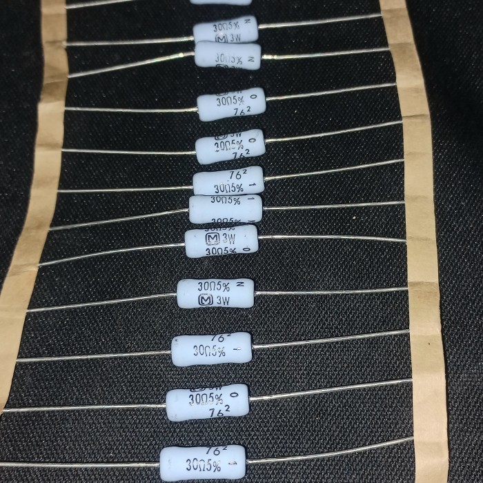 resistor 30R 3W panasonic original japan 30ohm 30 R ohm 3 watt 3watt w F