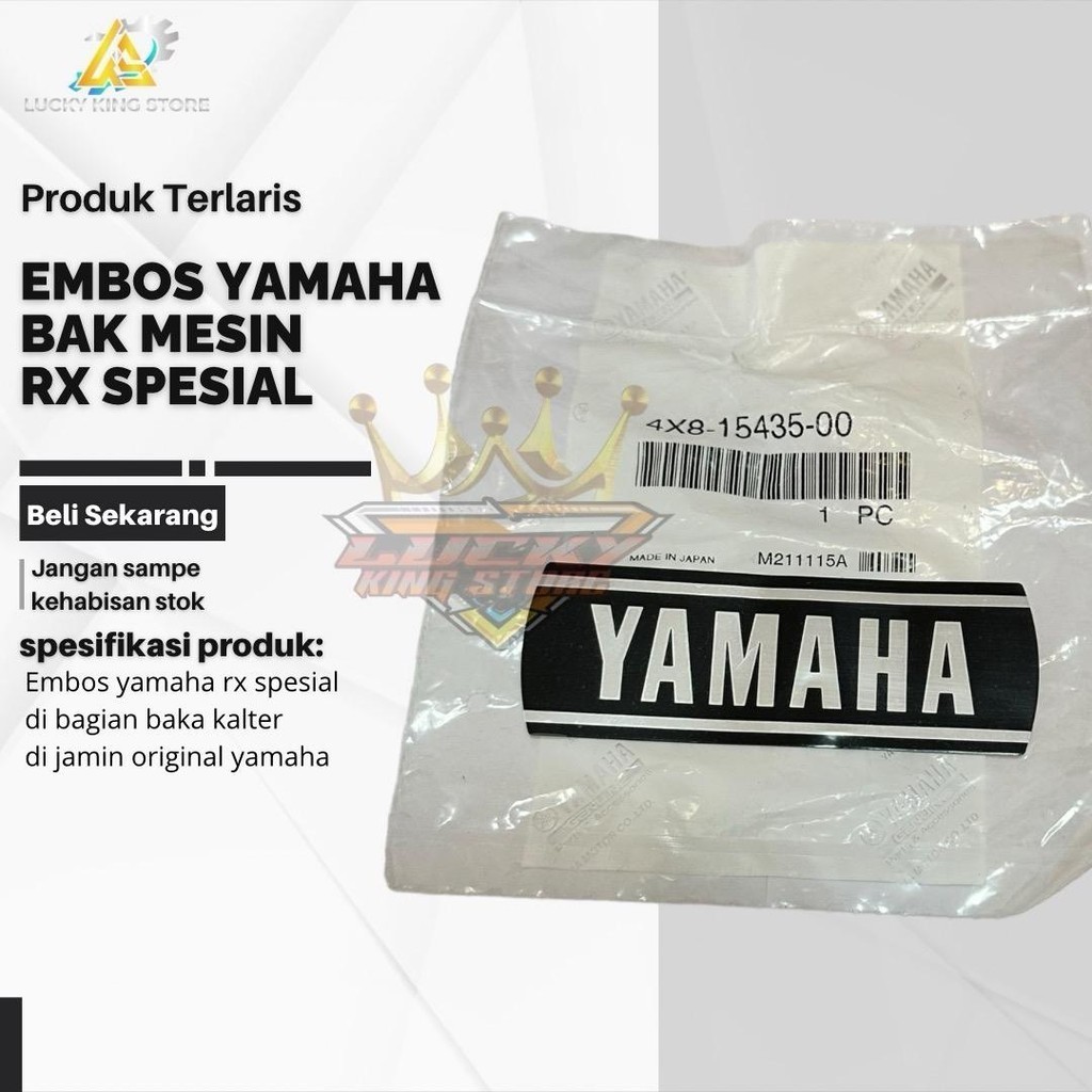 Embos yamaha bak mesin rx spesial orgliginal