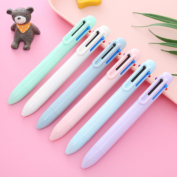 

TERVAFORITE BOLPOIN MEKANIK 6 WARNA RANDOM 1 PCS / 6 IN 1 MECHANICAL BALLPOINT PEN