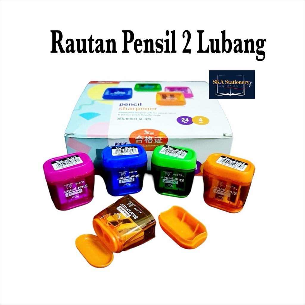 

Rautan / Serutan / Orotan Pensil 2 Lubang (Pcs)