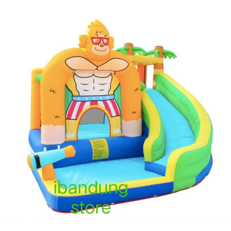 MAINAN Type 73008 KINGKONG Bouncer rumah balon mainan anak