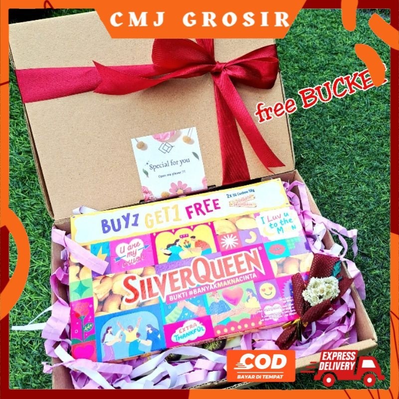 

TERMURAH KADO ULANG TAHUN CEWEK COWOK | WISUDA | ULTAH | HAMPERS COKLAT VALENTINE GIFT BOX | KADO COKELAT COKLAT CHOCOLATE GIFT BOX | KADO ANNIVERSARY GRADUATION HAPPY BIRTHDAY | VALENTINE BOX