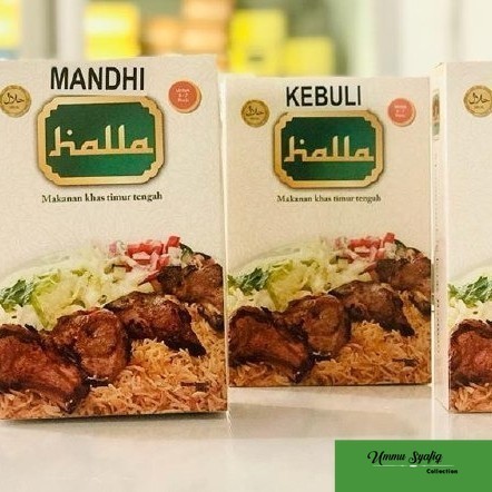 

Paket Halla Mandhi Kabsah Biryani + Beras Basmati