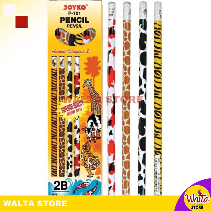 

Pensil 2B Joyko Animal P-101 P101