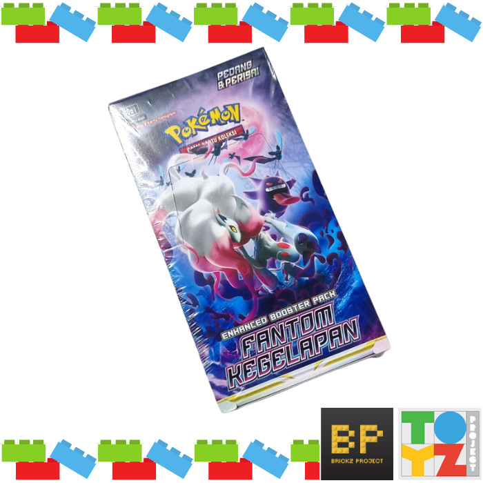 Kartu TCG Pokemon - Fantom Kegelapan Pedang & Perisai - Enhanced Booster Box