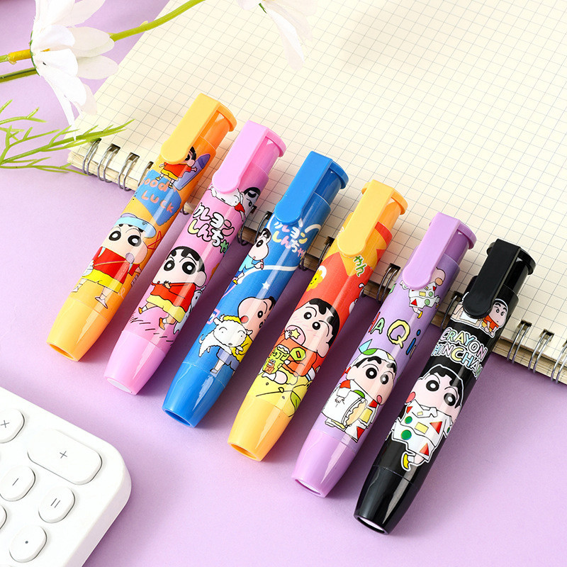 

Tipe Tekan Crayon Shin-chan Penghapus Kreatif Perlengkapan Pembelajaran Anak-anak Siswa Alat Tulis Kartun Lucu MG