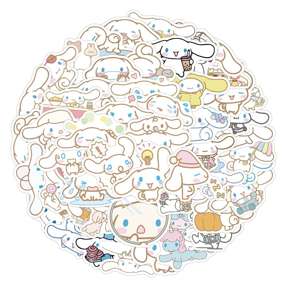 

[ , ] 3pcs Stiker Lucu Motif Cinnamorol untuk Laptop dan Phone