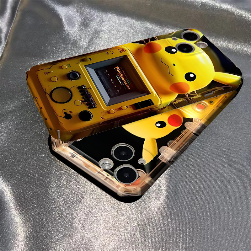 Pikachu Case HP iPhone 15 15Plus 15 Pro Max iPhone 14Pro 13promax 12 11 pro 11P xr xsmax mini 6plus 