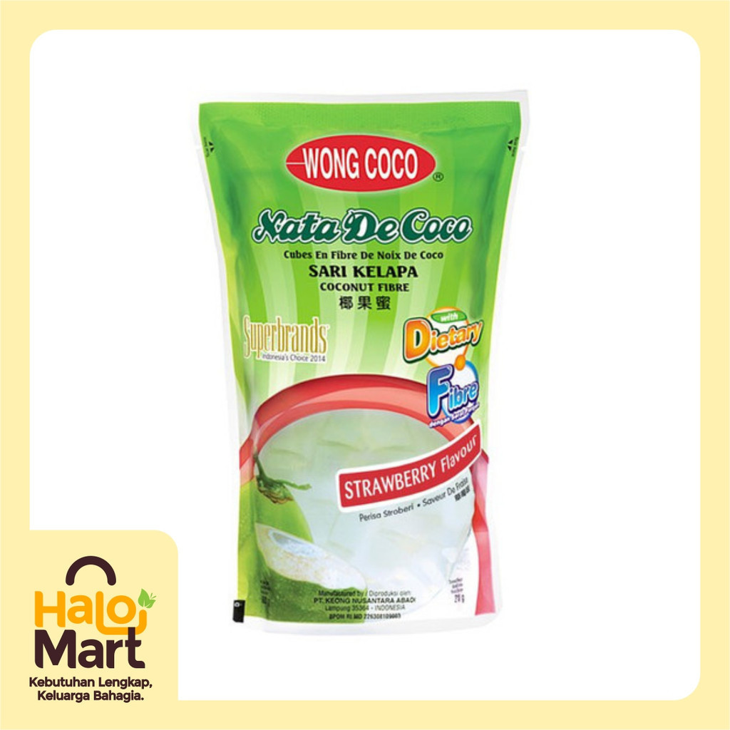 

WONG COCO NATADE COCO STRAWBERRY 360 G