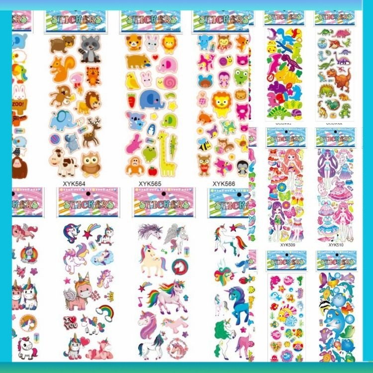 

Stiker Karakter /3D Stiker Timbul / Stiker Anak 3D/ Stiker Karakter / Stiker Mainan Anak Perempuan / Stiker Tempel Anak Laki laki STICKER TIMBUL TEMA NATAL BEST QUALITY CUTE LUCU DINOSAURUS