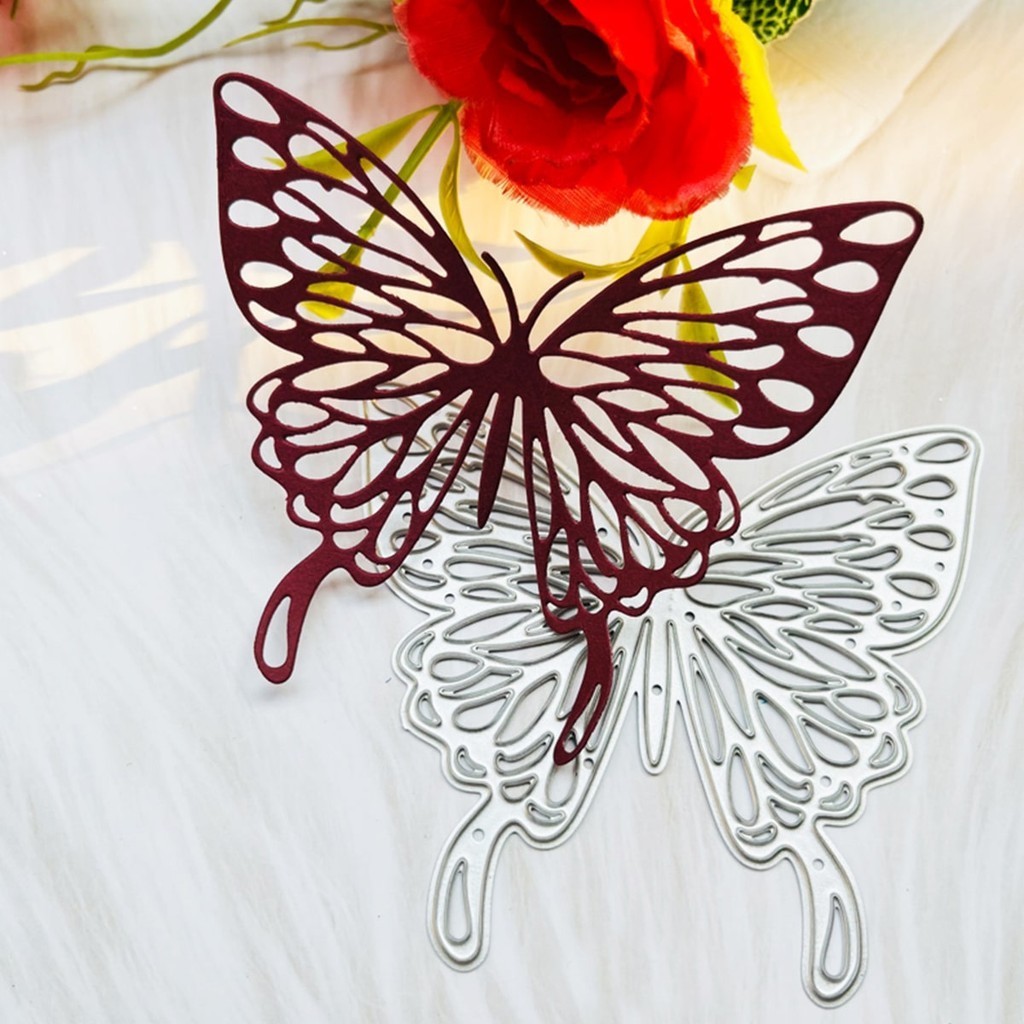 

Butterfly Cut Dies Scrapbooking Metal Cutting Dies for DIY Photo Album Decorative Paper Cards Making Craft Die Cartoon 2023 Dies