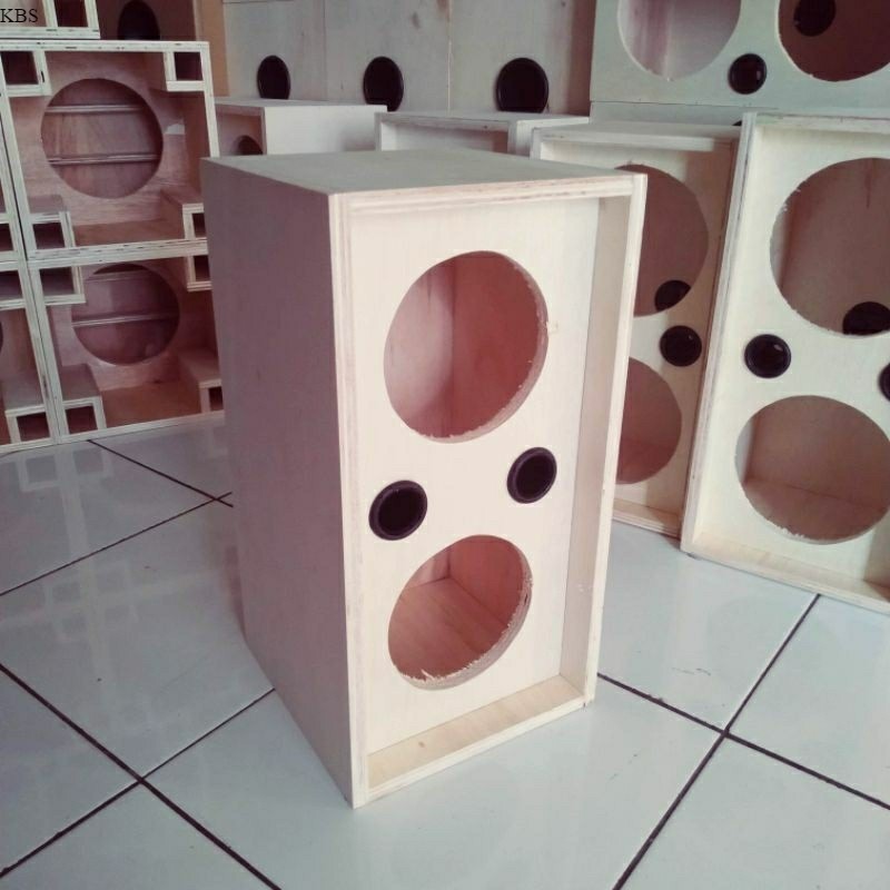 Box speaker 2 double triplek 12mm