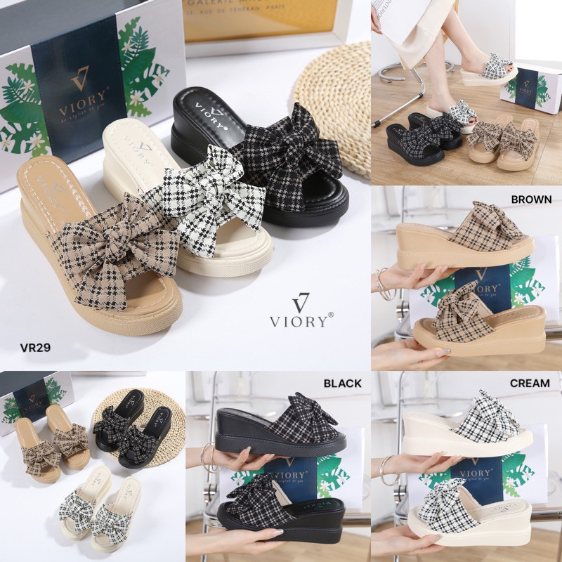 VIORY Wedges Sandal Shoes #VR29