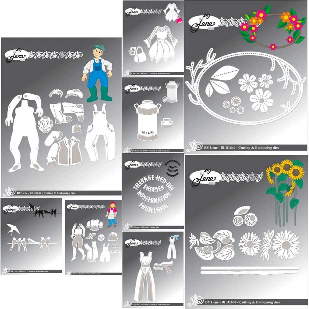 

Flowers New Arrival 2024 DIY Molds Scrapbooking Paper Making Die Cuts Crafts Template Handmade Decoration