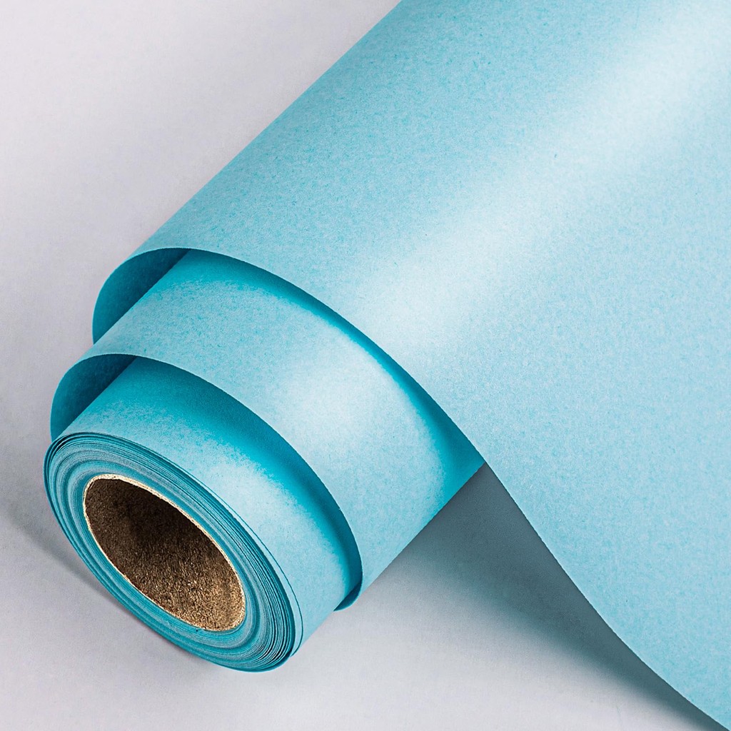 

Blue Kraft Paper Roll for Gift Wrapping Moving Packing Blue Paper Roll for Painting DIY Flowers And Gifts Environmental Paper