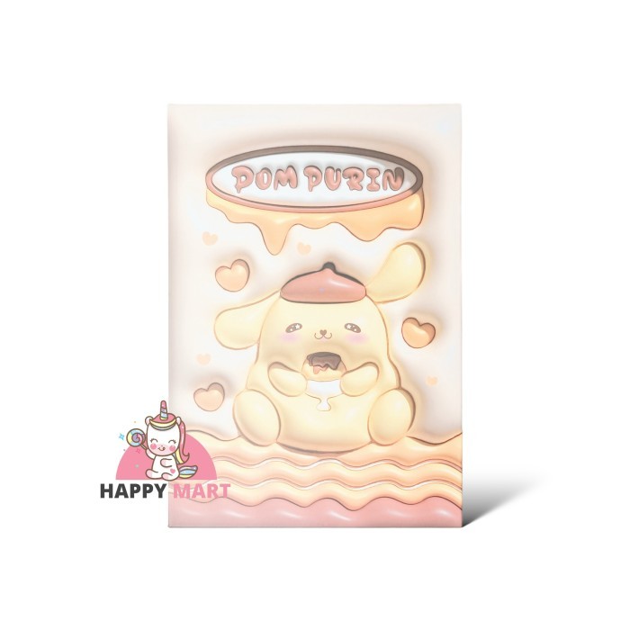 

Kaca lipat besar 3D art motif sanrio kuromi / cinnamoroll - Purin