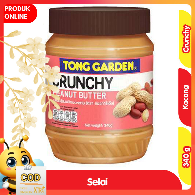 

Tong Garden Crunchy Selai Peanut Butter 340 g