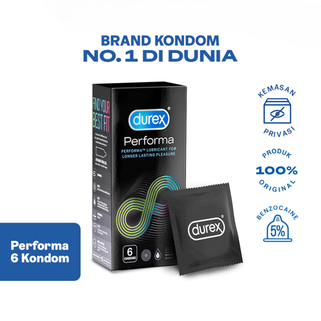 Durex Performa Kondom isi 6