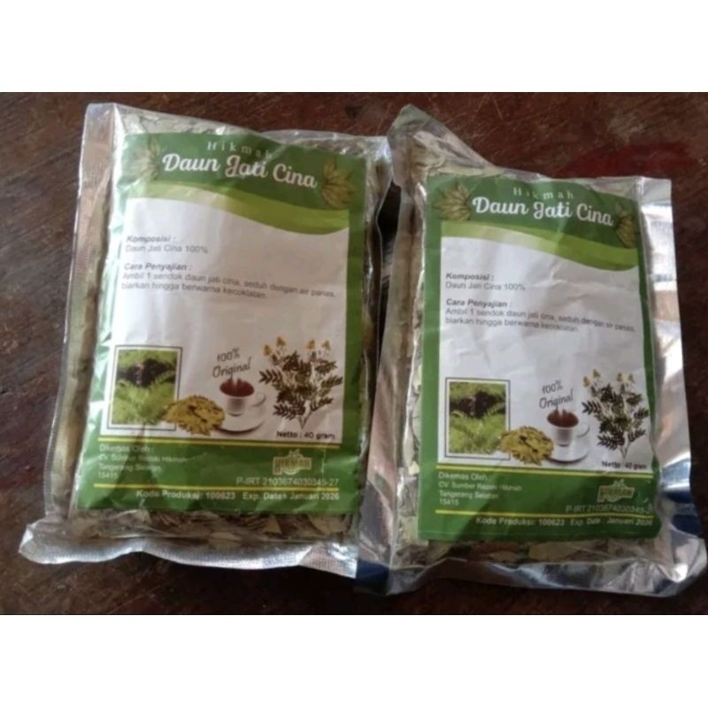 

[COD & INSTAN GOJEK] - (COD) Teh Jati Cina Hikmah 40 gr ( HALAL )