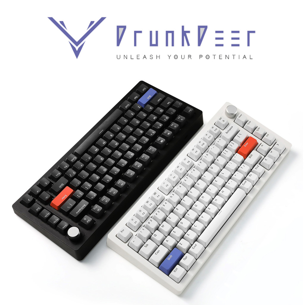 

DrunkDeer A75 Magnetic Switch Gaming Keyboard Quick Trigger Smart Speed RGB PC Gamer Varolant TKL Mechanical Keyboard