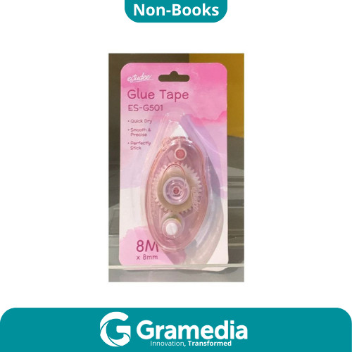 

[Gramedia Cijantung] ESTUDEE GLUE TAPE PINK ES-G501