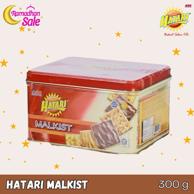 

Hatari Assorted Malkist Crackers 300 Gram