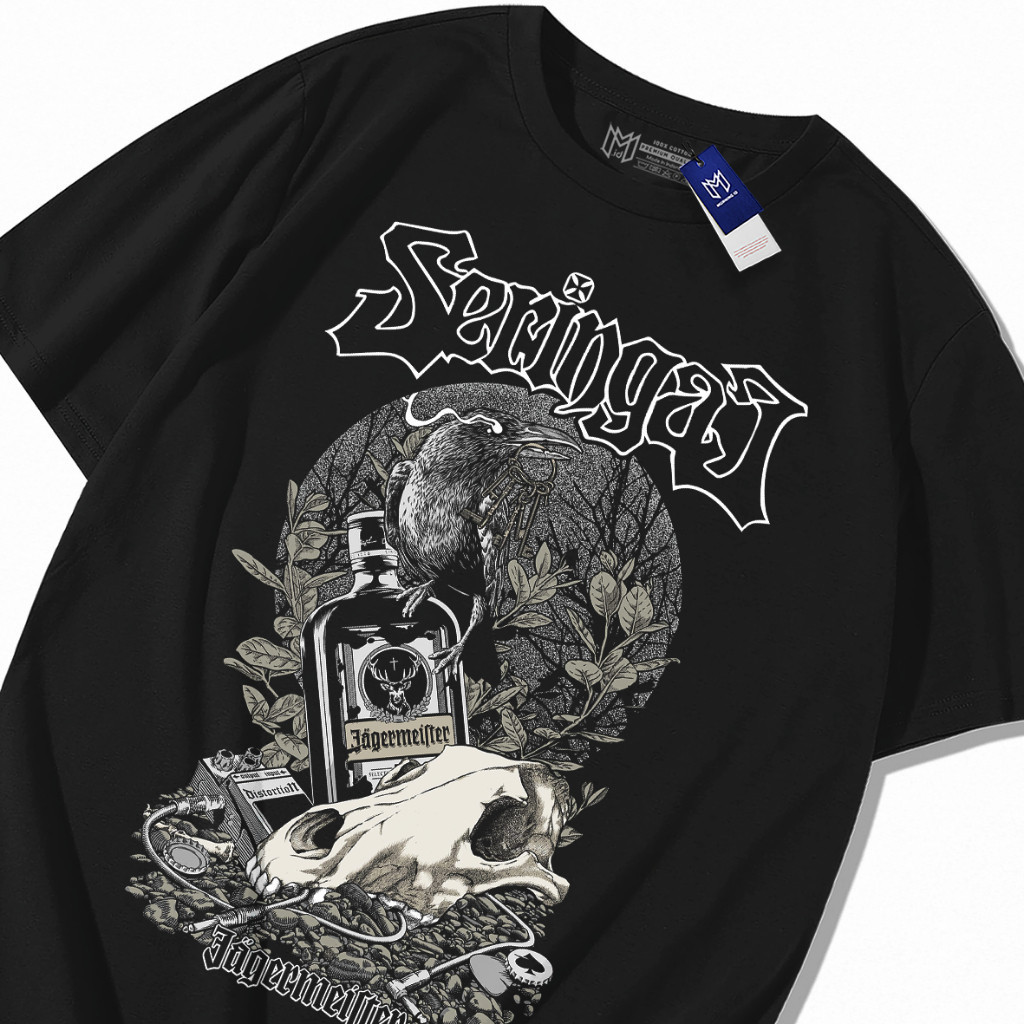 [T77] T-shirt SERINGAI - TRAGEDI JAGERMEISTER