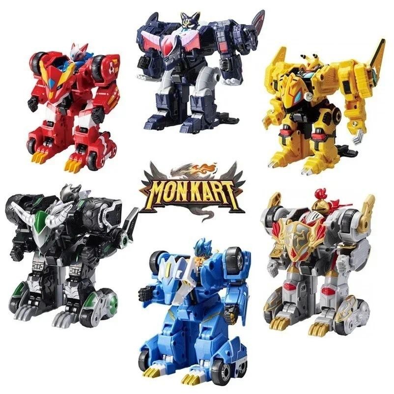 Monkart Transformation Robot Moncha Pixie Vasper MEECARDS Bitroid Zero Draka Rarrken Leo Megaroid  A
