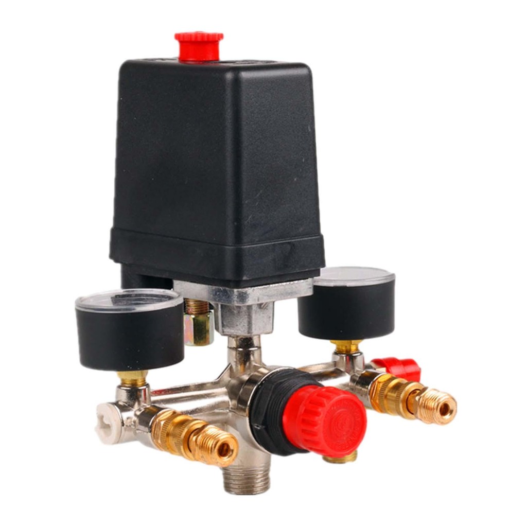 Pressure Valves Switch for Air Compressor Easy Installation Gauges Valves Air Compressor Pressure Sw