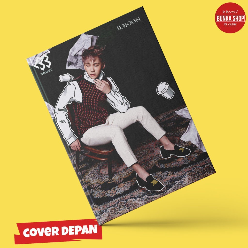 

Note Book Musik Korea Kpop BTOB Ilhoon Hardcover A5 Buku Tulis Catatan Murah