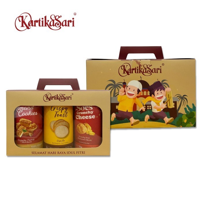 

MUMPUNG PROMO Kartika Sari Hampers CAN - Parcel Lebaran Kue TERLARIS