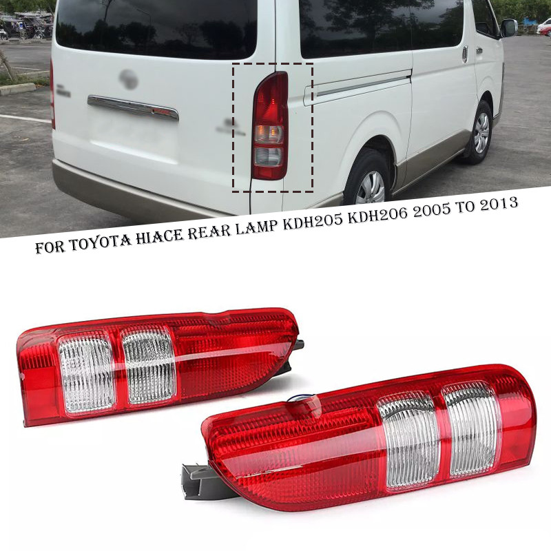 Car Left and Right Tail Light Rear Brake Lamp Signal Light For Toyota Hiace HiAce Commuter 2005-2019
