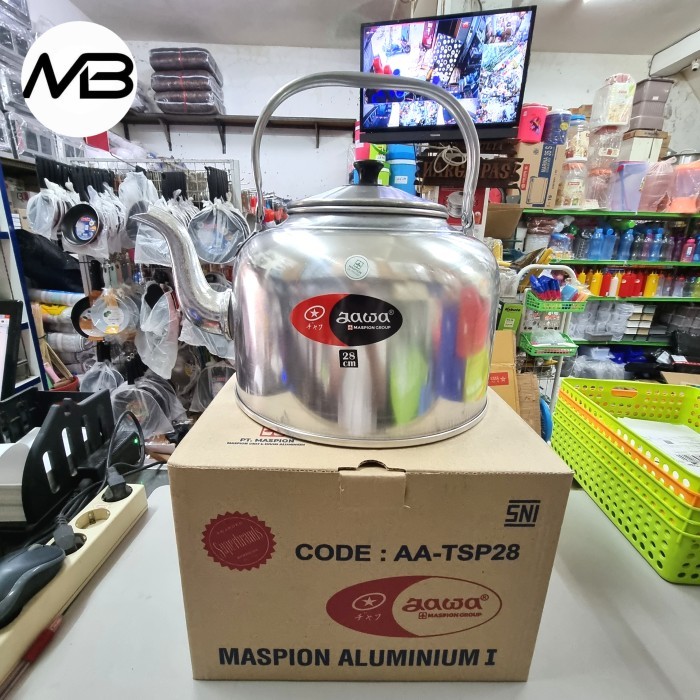 Teko Almunium Maspion Super Kettle 28 cm Ceret Jawa